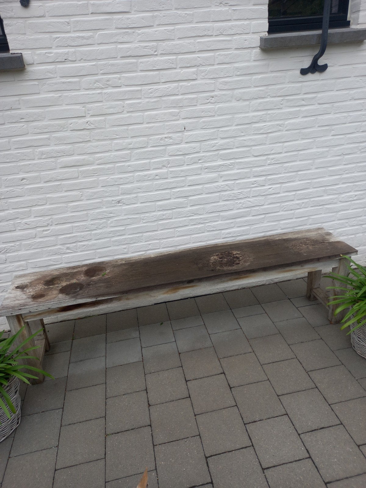 tuinbank, Tuin en Terras, Ophalen, Gebruikt, 180 tot 250 cm, Hardhout