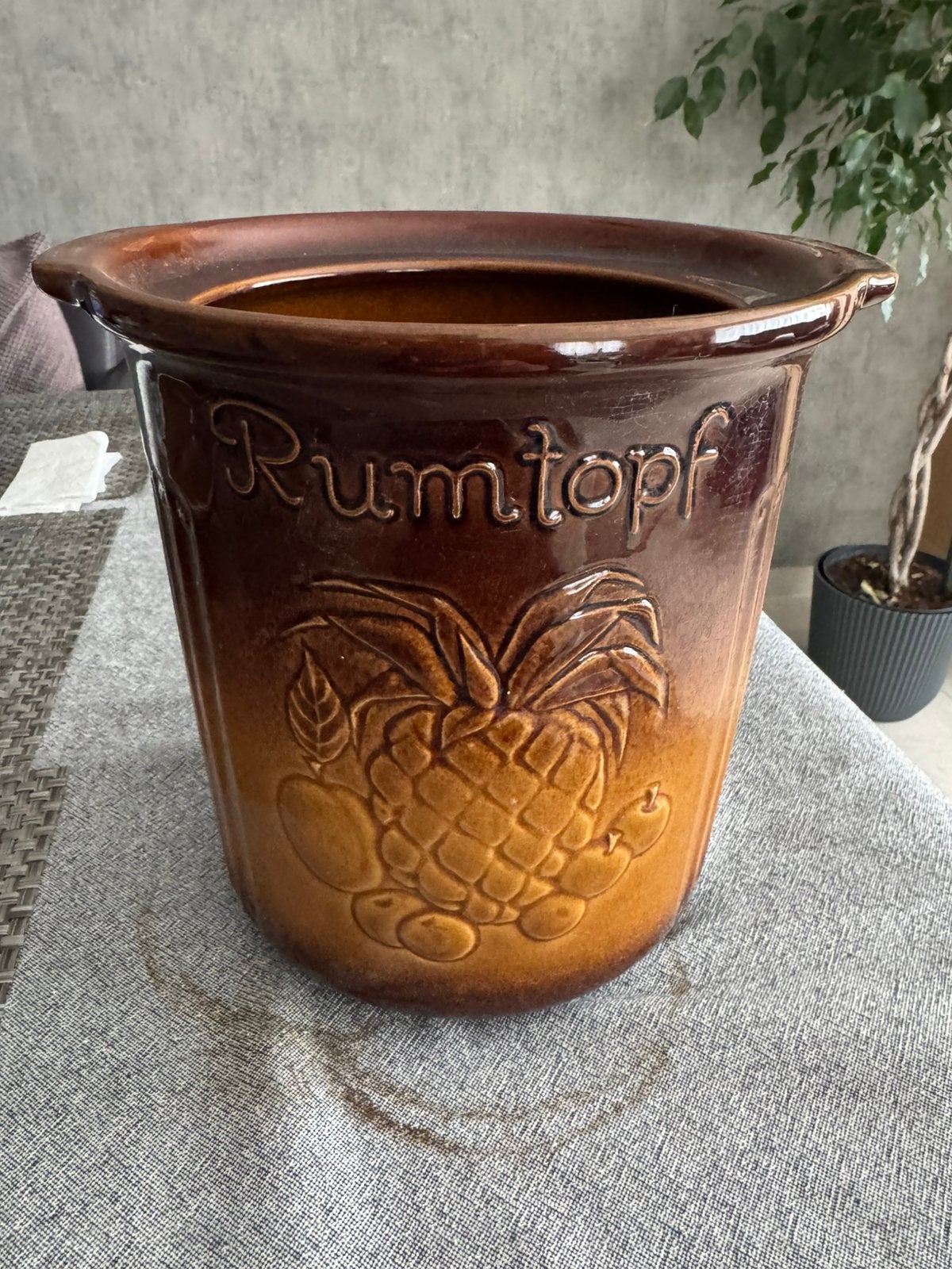 Rumtopf, Enlèvement ou Envoi