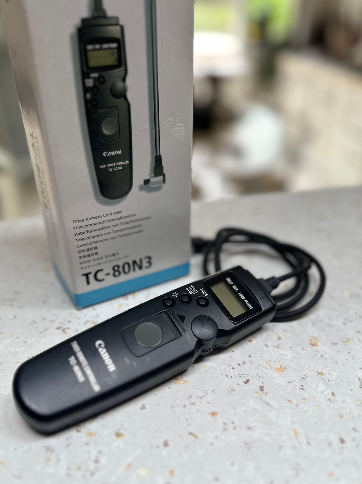 Canon TC-80N3 – Télécommande intervallomètre, Enlèvement, Utilisé