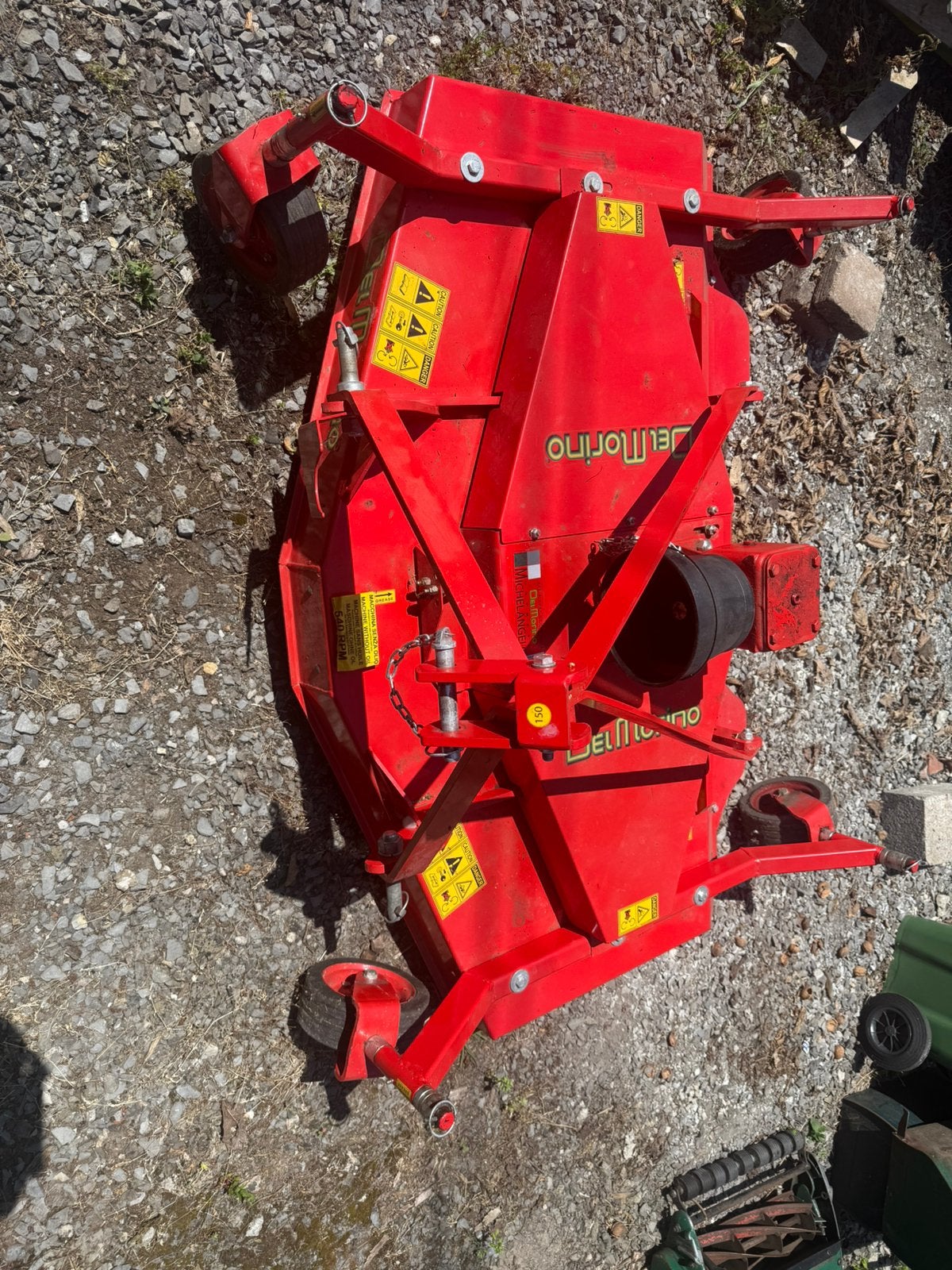 Couteau rotatif 150 Del Morino (nouveau), Enlèvement