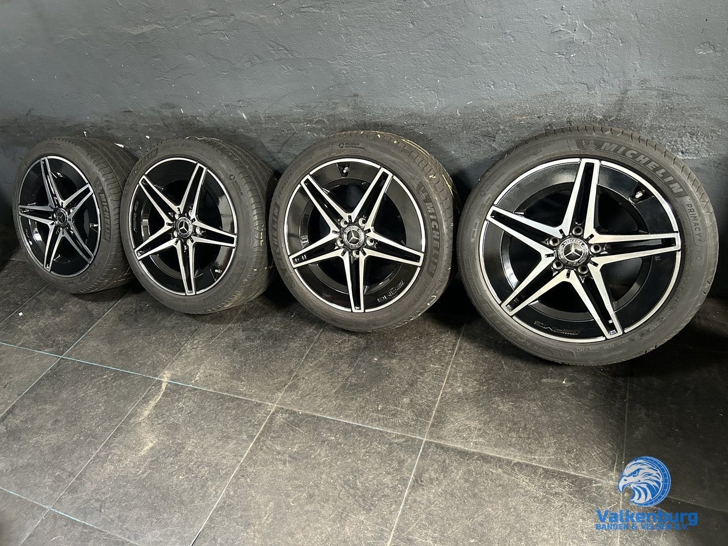 7mm! Originele Mercedes AMG C300E Hybrid W206 18 inch breeds, Auto-onderdelen, Banden en Velgen, 18 inch, Gebruikt, -, -