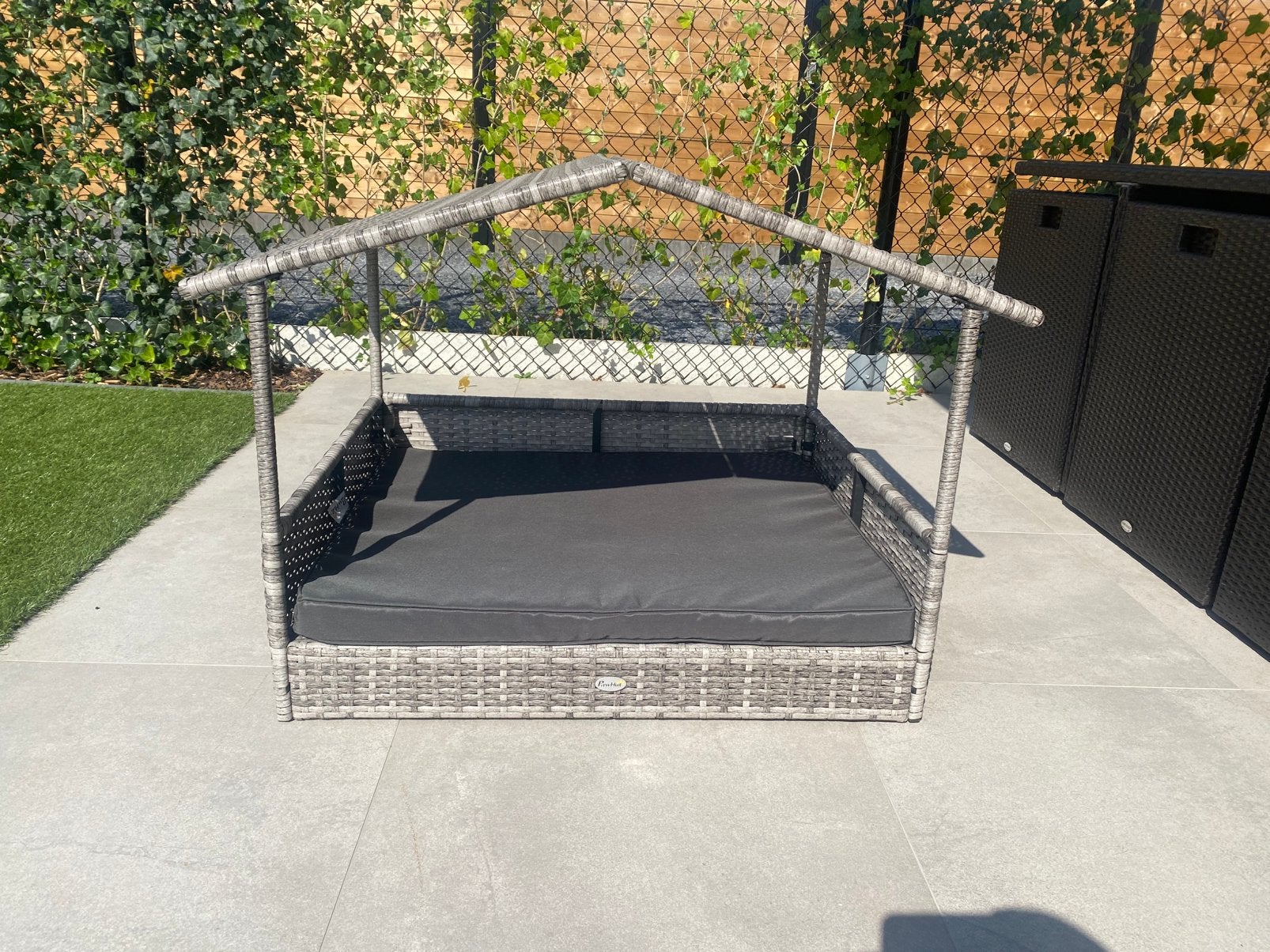 hondenhok weersbestendig verwijderbaar kussen 90€, Animaux & Accessoires, Maisons pour chiens, Neuf, 65 à 100 cm, Niche à chien
