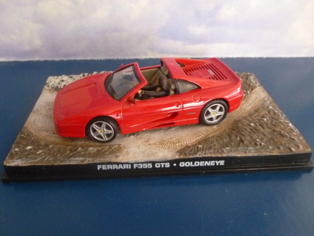 FERRARI 355 F1 GTS Targa 007 James Bond 1/43 IXO UH NEUVE, Hobby & Loisirs créatifs, Enlèvement, Neuf, Voiture, Universal Hobbies