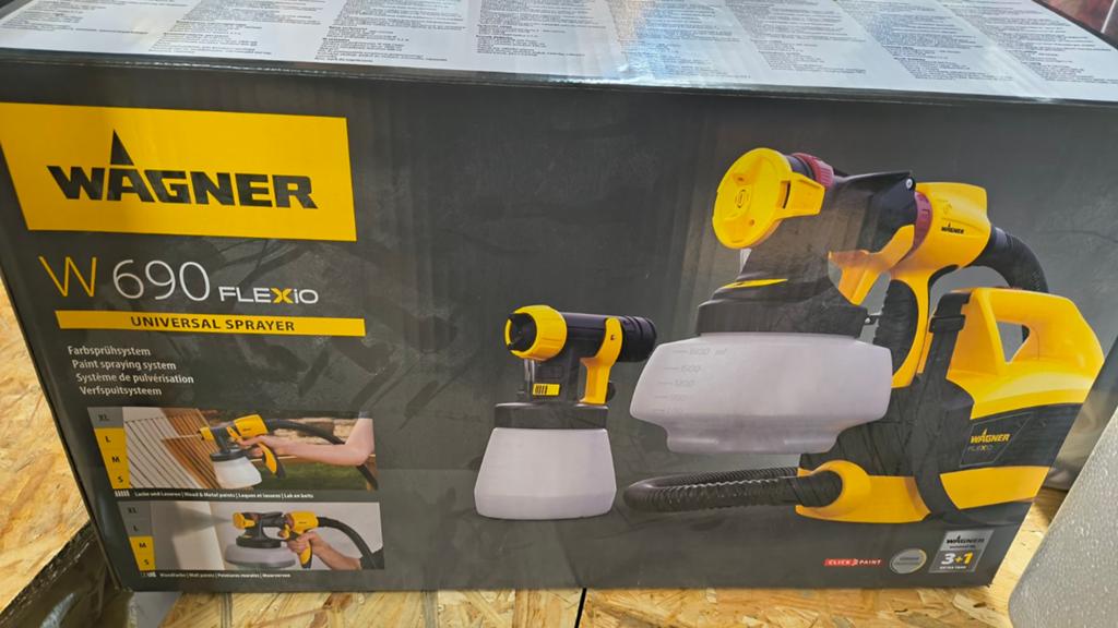 Verfspuitsysteem Wagner flexio w690. GLOEDNIEUW, Ophalen of Verzenden, Nieuw