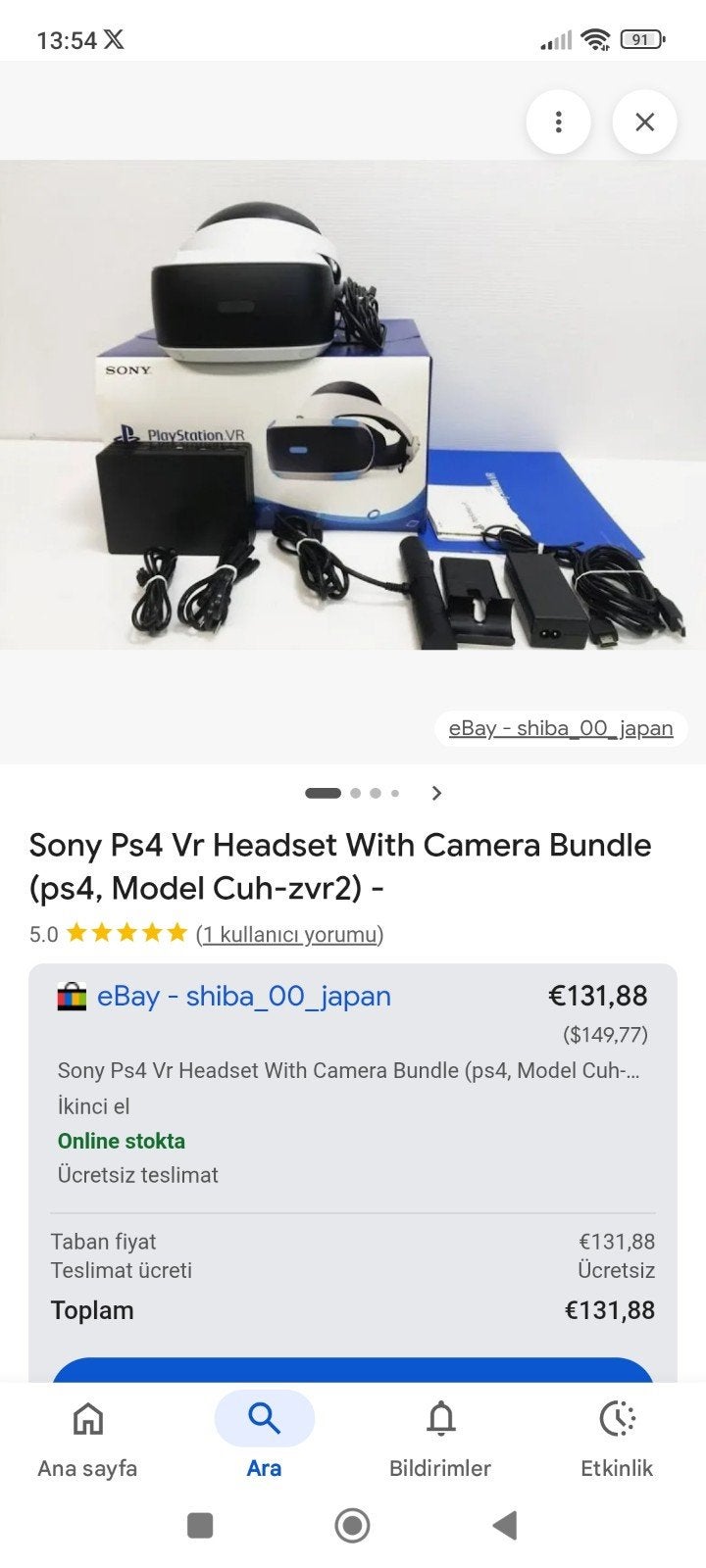 Sony PlayStation 4 VR Bril met camera, Consoles de jeu & Jeux vidéo, Virtual Reality, Enlèvement, Caméra, Sony PlayStation