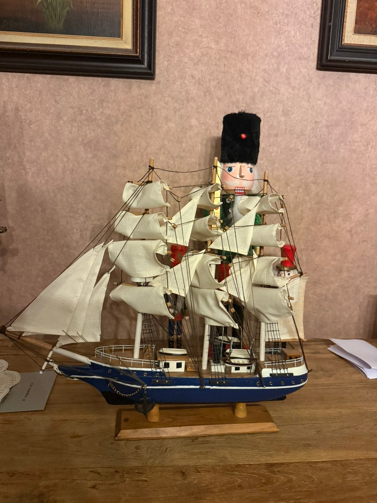 Handgemaakte boot/schip, Hobby en Vrije tijd, Ophalen of Verzenden, Nieuw