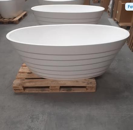 Design Vrijstaand Bad – Nieuw Ligbad OP=OP 170 cm Nr325, Ophalen of Verzenden, Nieuw, Wit