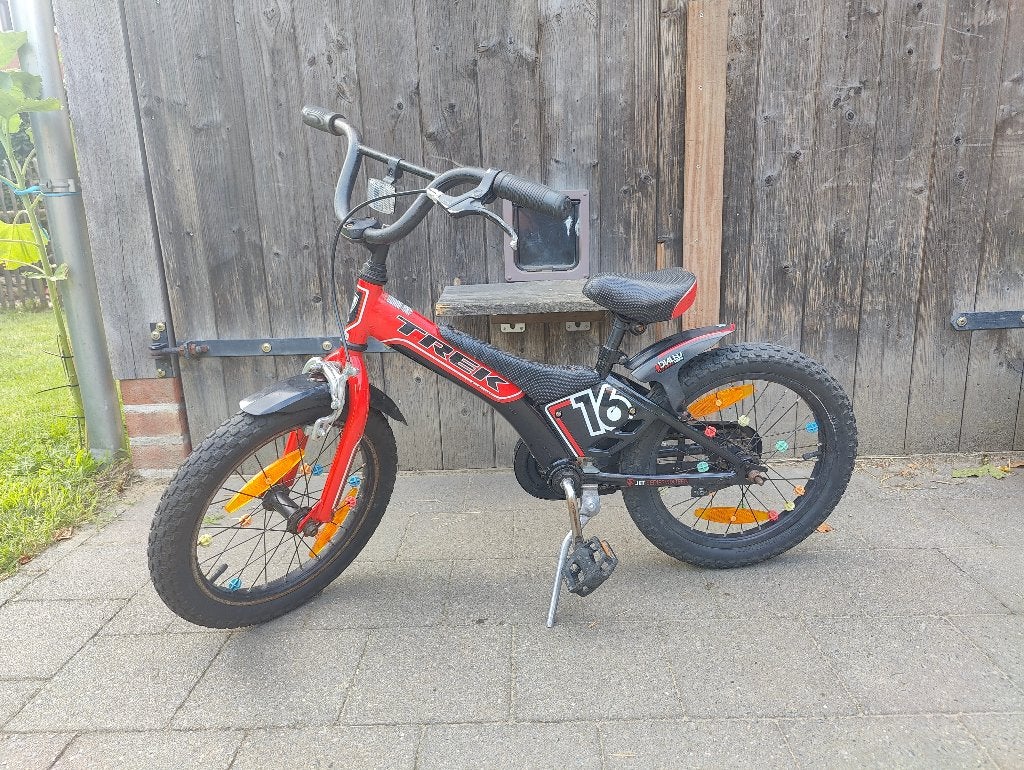 Vélo 16 pouces Trek Jet Series pour enfants - bon état, Vélos & Vélomoteurs, Frein à rétropédalage, Enlèvement, Utilisé, Moins de 16 pouces