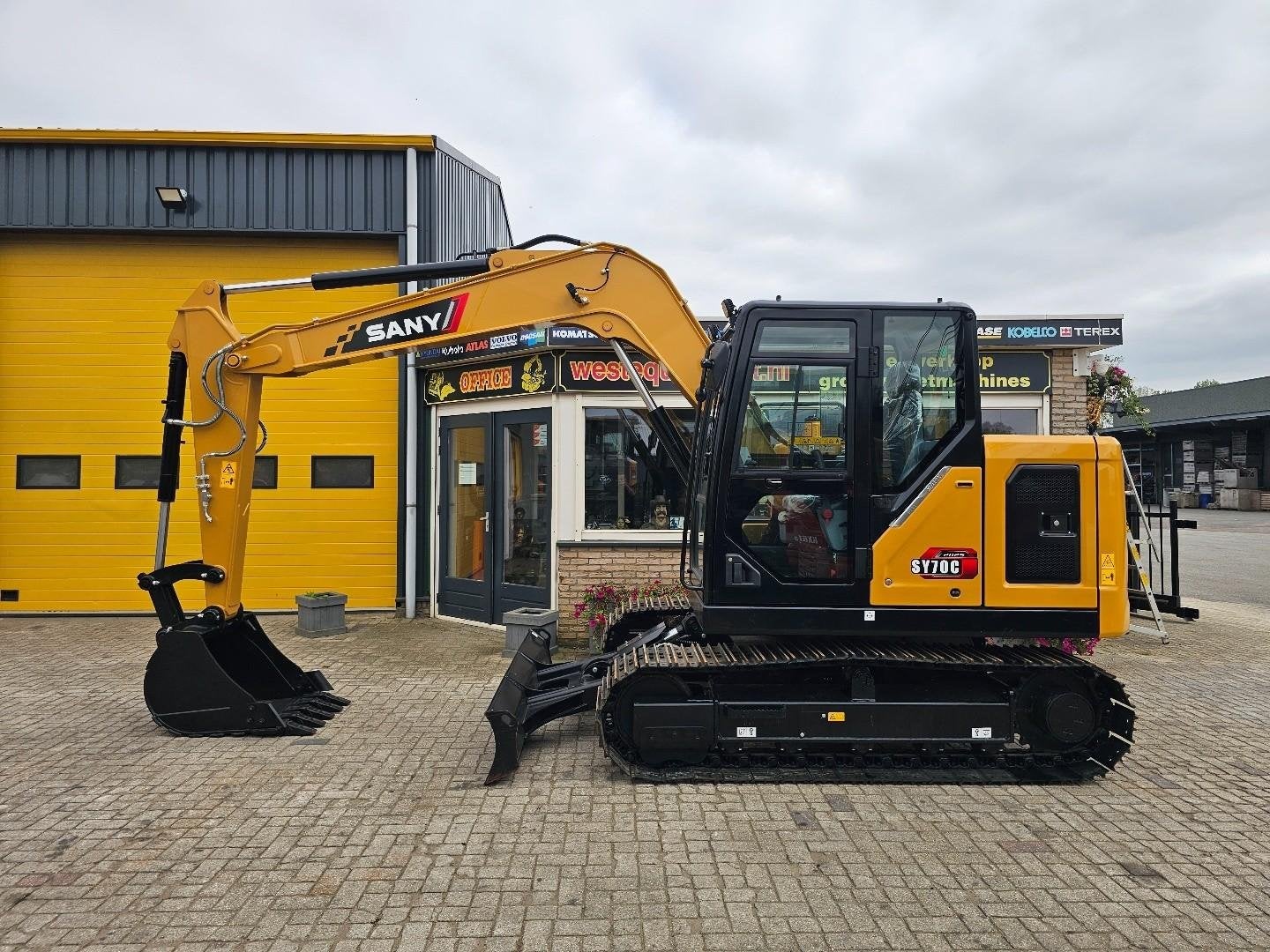 Sany SY70C WE1659, Graafmachine