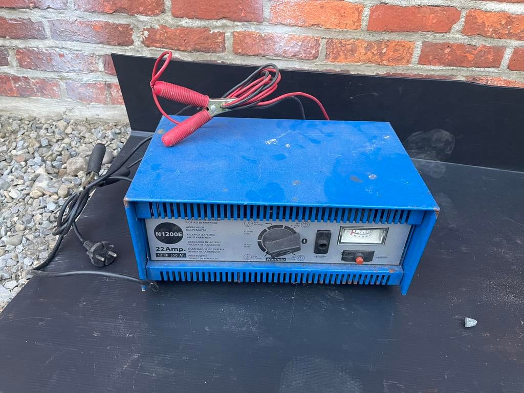 Norauto N1200E Acculader & Starthulp - 12V/24V, Ophalen