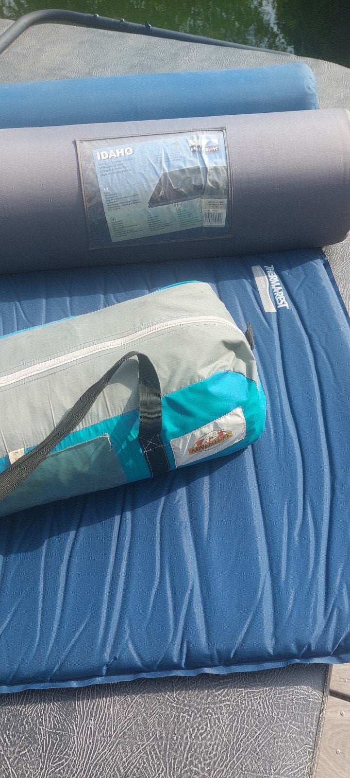 kampeer gerief 1x matras en kleine tent, Caravans en Kamperen, Overige Caravans en Kamperen, Ophalen