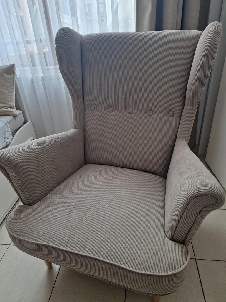 Fauteuil ikea strandmon comme neuf, Ophalen, Zo goed als nieuw