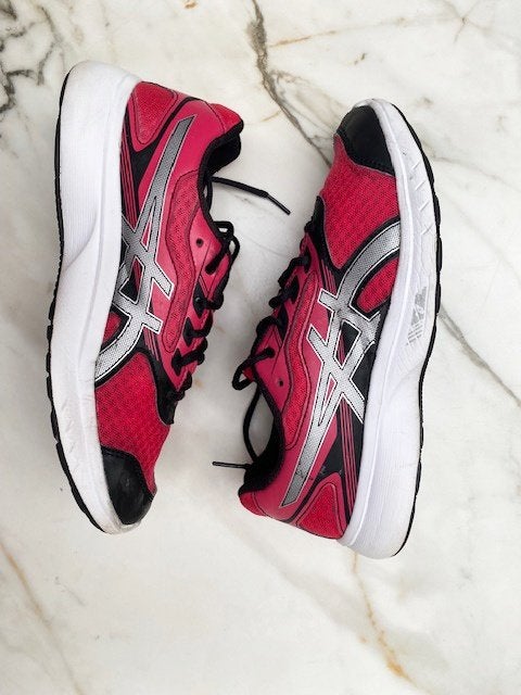 Asics, fushia loopschoenen maat  39, Ophalen of Verzenden, Gebruikt, Overige typen, Asics