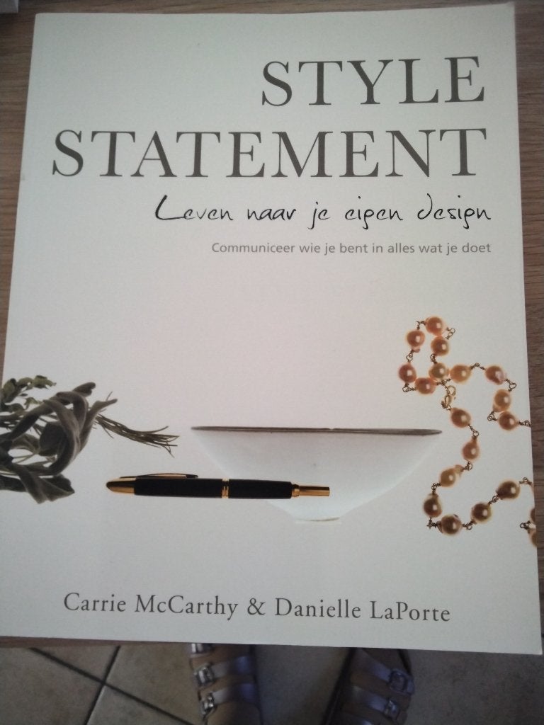 Boek Style statement, Livres, Livres Autre, Enlèvement ou Envoi, Neuf, Carrie McCarthy & Danielle LaPorte