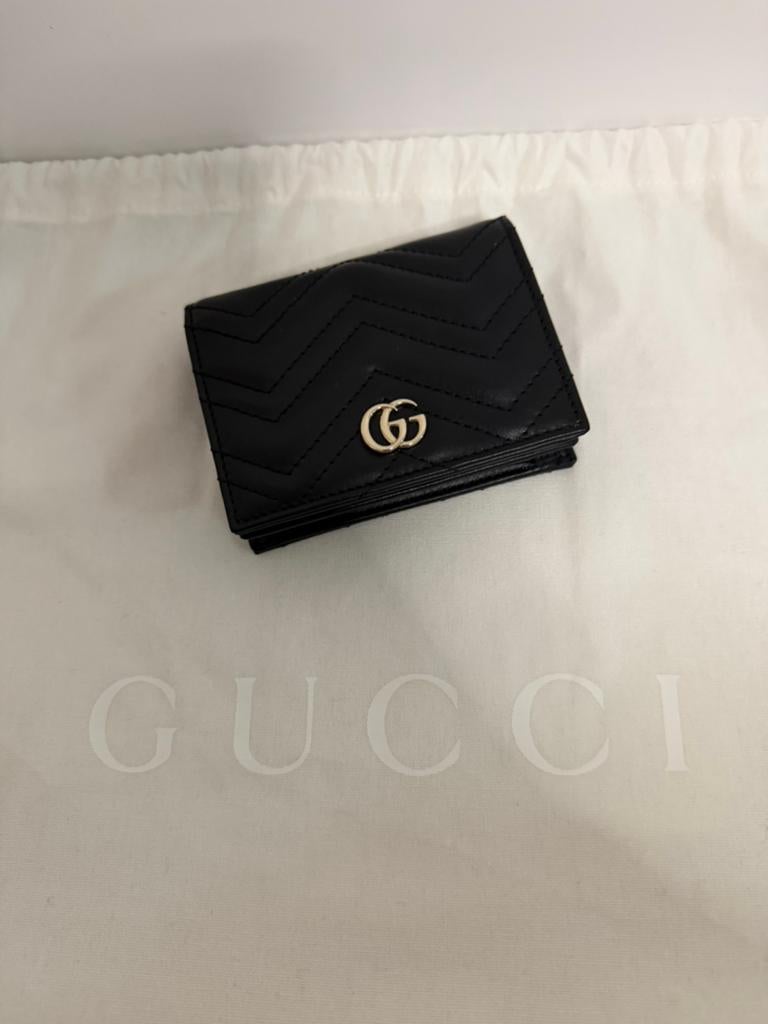 Gucci Original GG Marmont card case wallet, Handtassen en Accessoires, Ophalen of Verzenden, Zo goed als nieuw