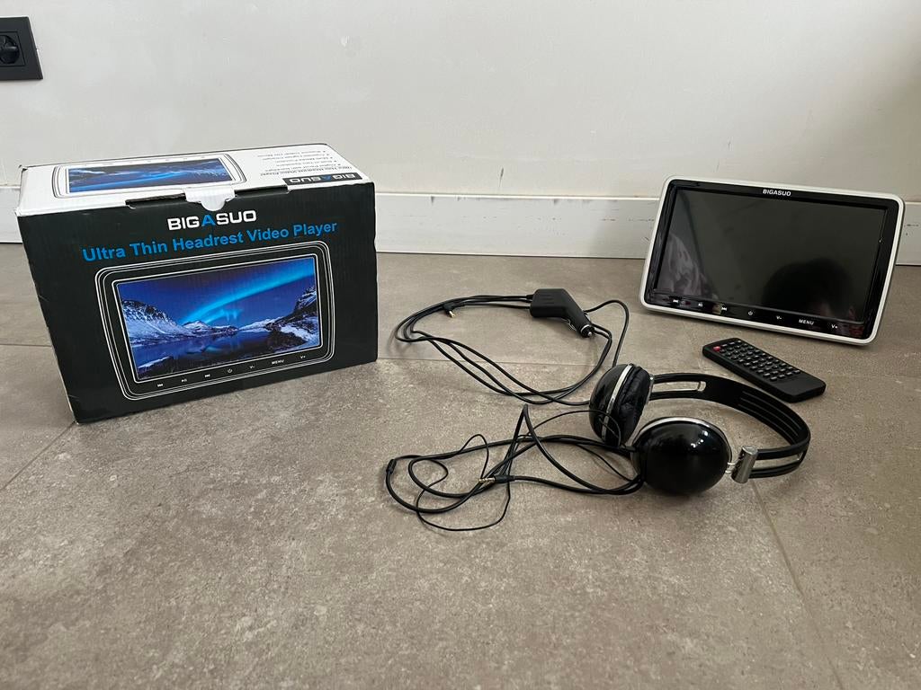 Bigasuo mobile dvd speler voor in de auto, Ophalen of Verzenden, Zo goed als nieuw
