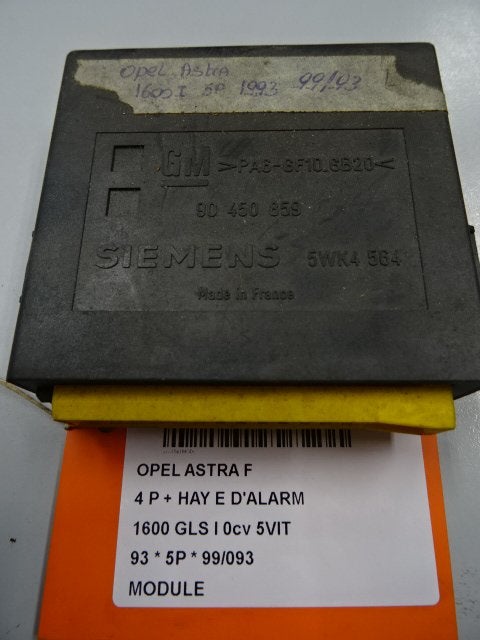 UNITE ELECTRONIQUE Astra F (53 / 54 / 58 / 59) (90450859), Opel, Opel Automobile GmbH, Utilisé, Kontakt-opel@opel.com