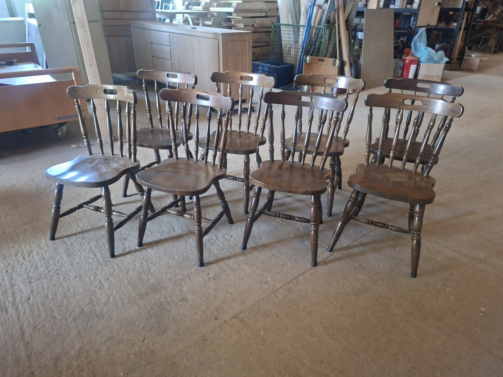 Lot cafestoelen (8), Huis en Inrichting, Ophalen, Zo goed als nieuw