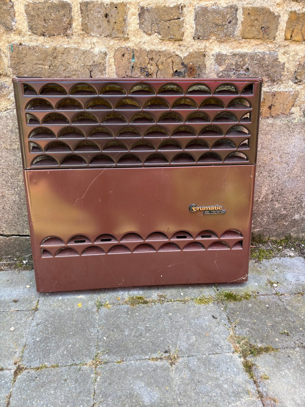 Trumatic sl 3002 - kachel caravan - bruin, Ophalen, Gebruikt