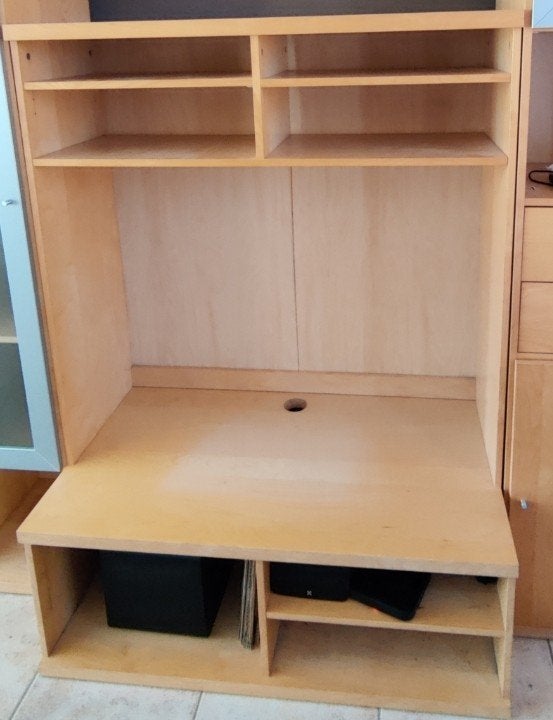 Meuble et surmeuble TV Ikea, Enlèvement
