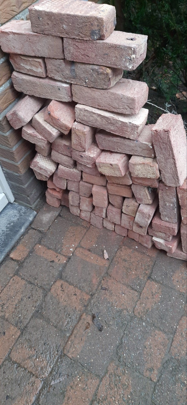 façade stenen  +_ 450 stuks, Ophalen