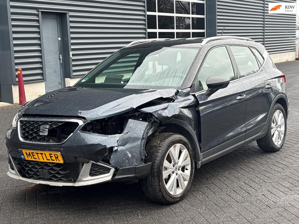 Seat ARONA 1.0 EcoTSI Style, keyless, navigatie, Auto's, Voorwielaandrijving, Stof, Gebruikt, 116 pk