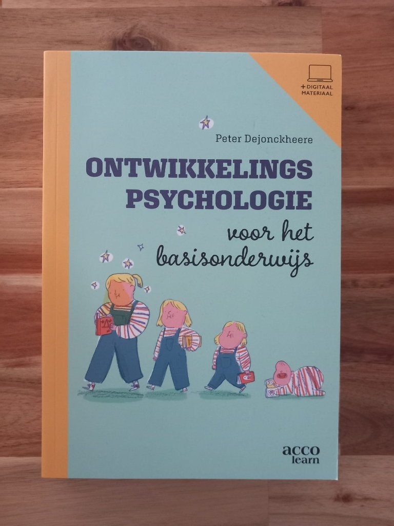 Ontwikkelingspsychologie voor het basisonderwijs, Neuf, Acco, Enseignement supérieur, Enlèvement