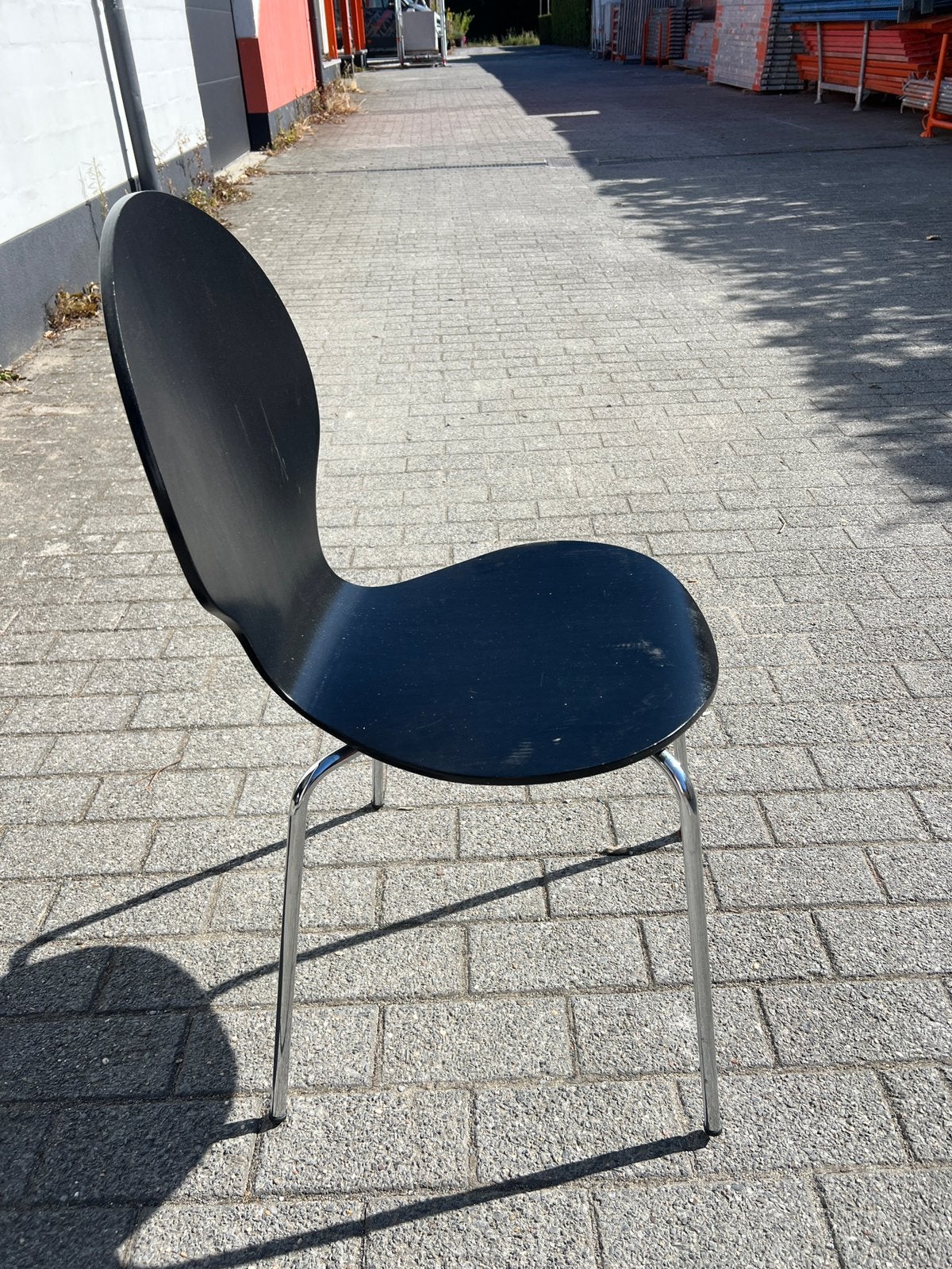 Stoel, Huis en Inrichting, Stoelen, Ophalen, Gebruikt, Zwart, Hout