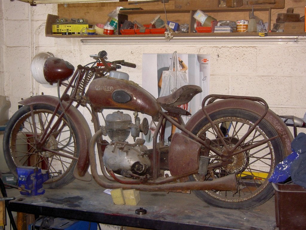 moto guiller 1951, Motoren, Occasion, Overig, 11 kW of minder, 1 cc