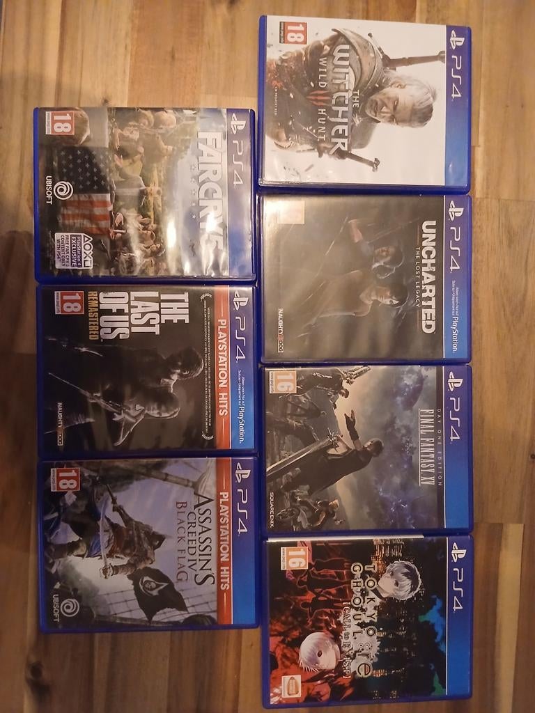 Playstation 4 games ( werken ook op ps5 ), Enlèvement