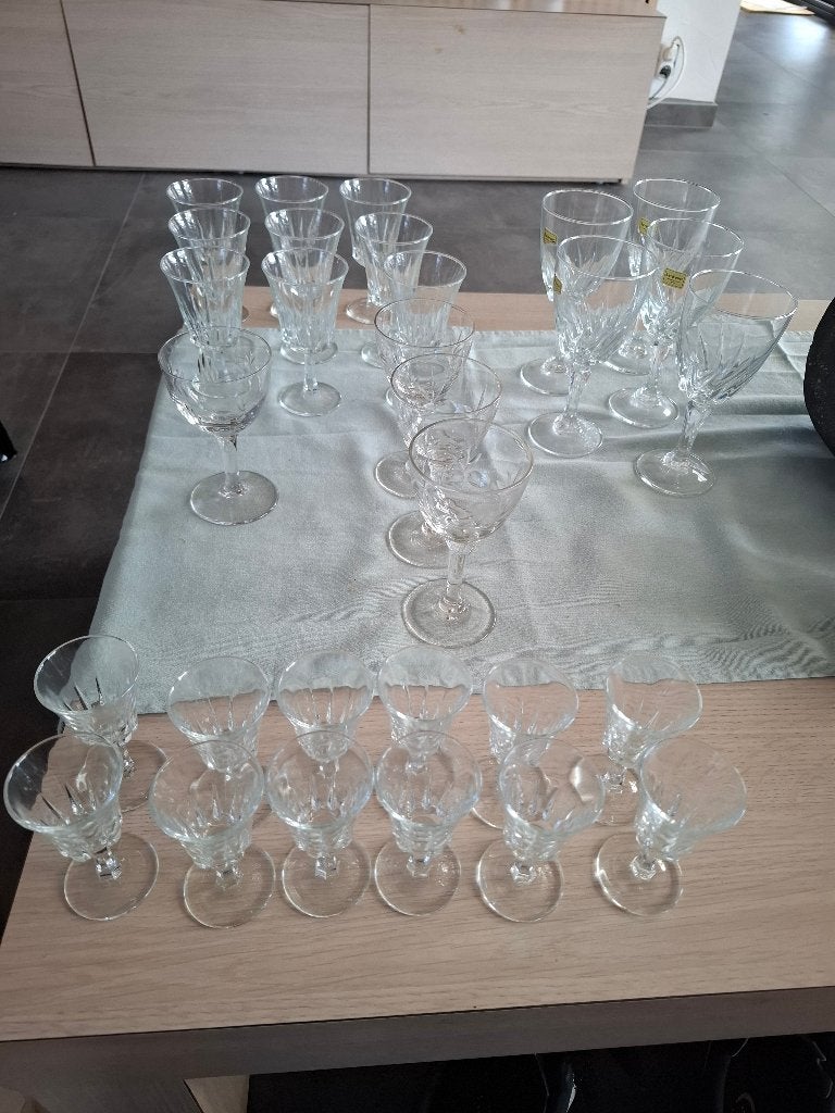 Glazen, Ophalen, Zo goed als nieuw, Overige typen