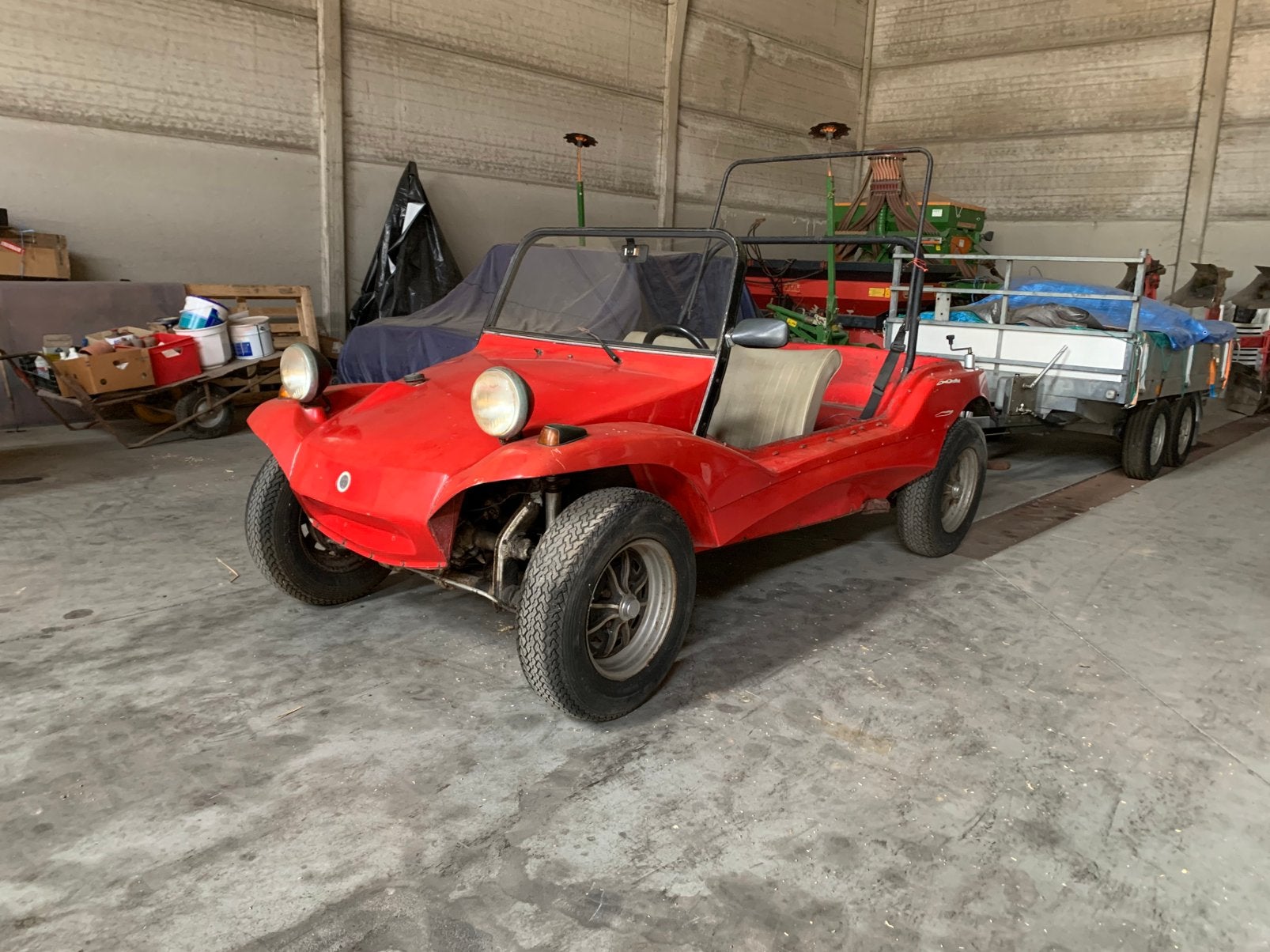 APAL L buggy uit de schuur (41 jaar oud) met papieren, foto 2