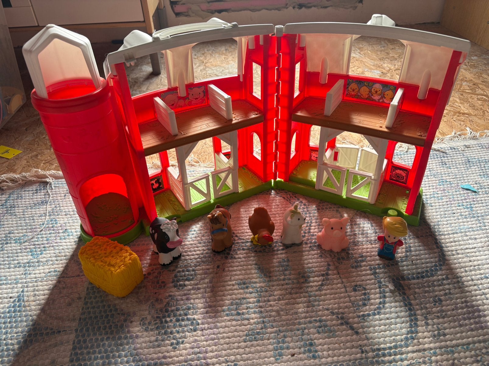 Fisher-Price Little People  Boerderij – Complete set!, Kinderen en Baby's, Ophalen, Zo goed als nieuw, Speelset, Met geluid