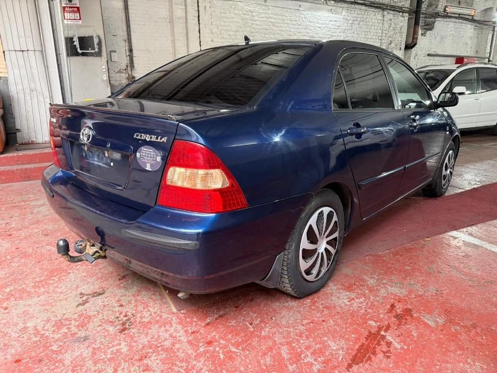 toyota corolla alpha 2003, Auto's, Voorwielaandrijving, 4 deurs, Stof, Zwart