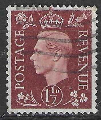 Groot-Brittannie 1937-1947 - Yvert 211A - Georges VI (ST), Verzenden, Gestempeld