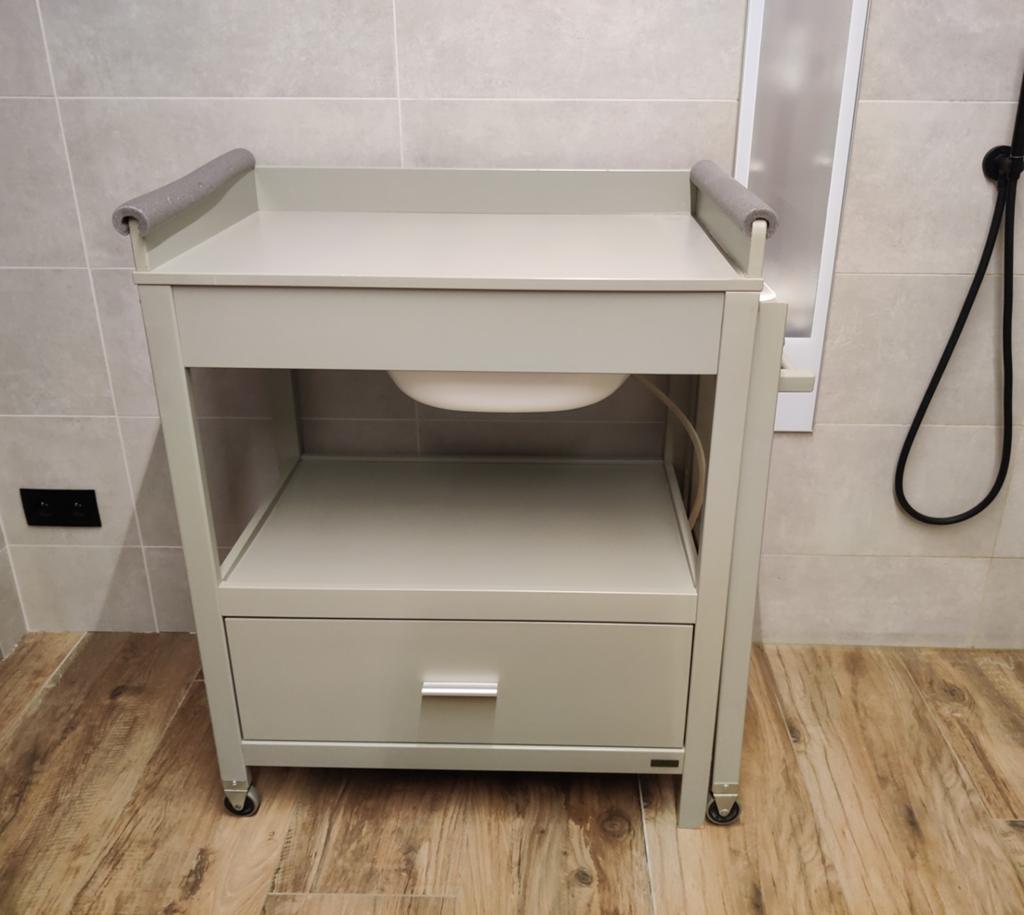 Luiertafel met badje, Ophalen, Gebruikt, 65 cm of meer, 70 cm of meer