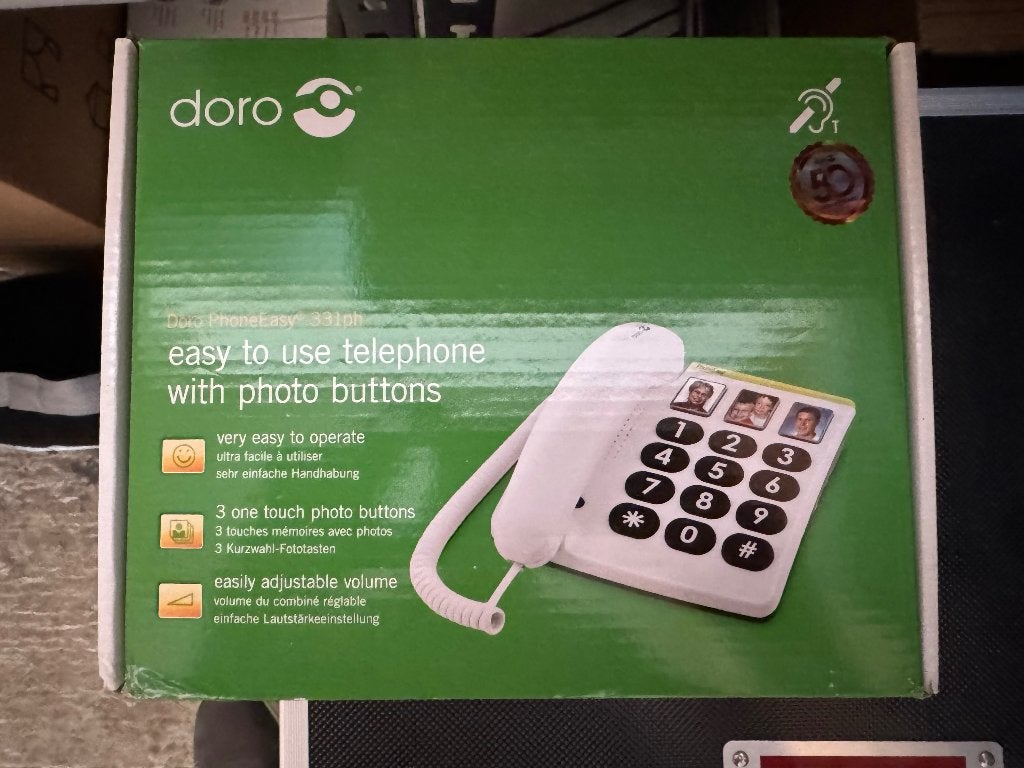 Doro PhoneEasy 331ph, Ophalen, Gebruikt