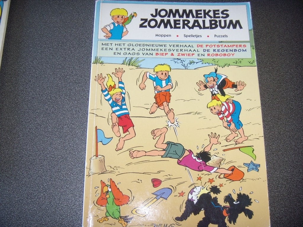 Jommekes zomeralbum, Enlèvement ou Envoi, Utilisé