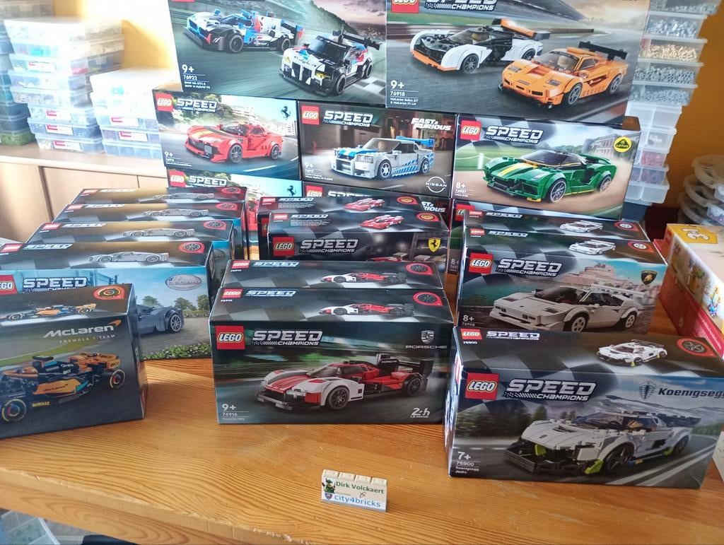 Lego speed champions ( sealed ), Ophalen