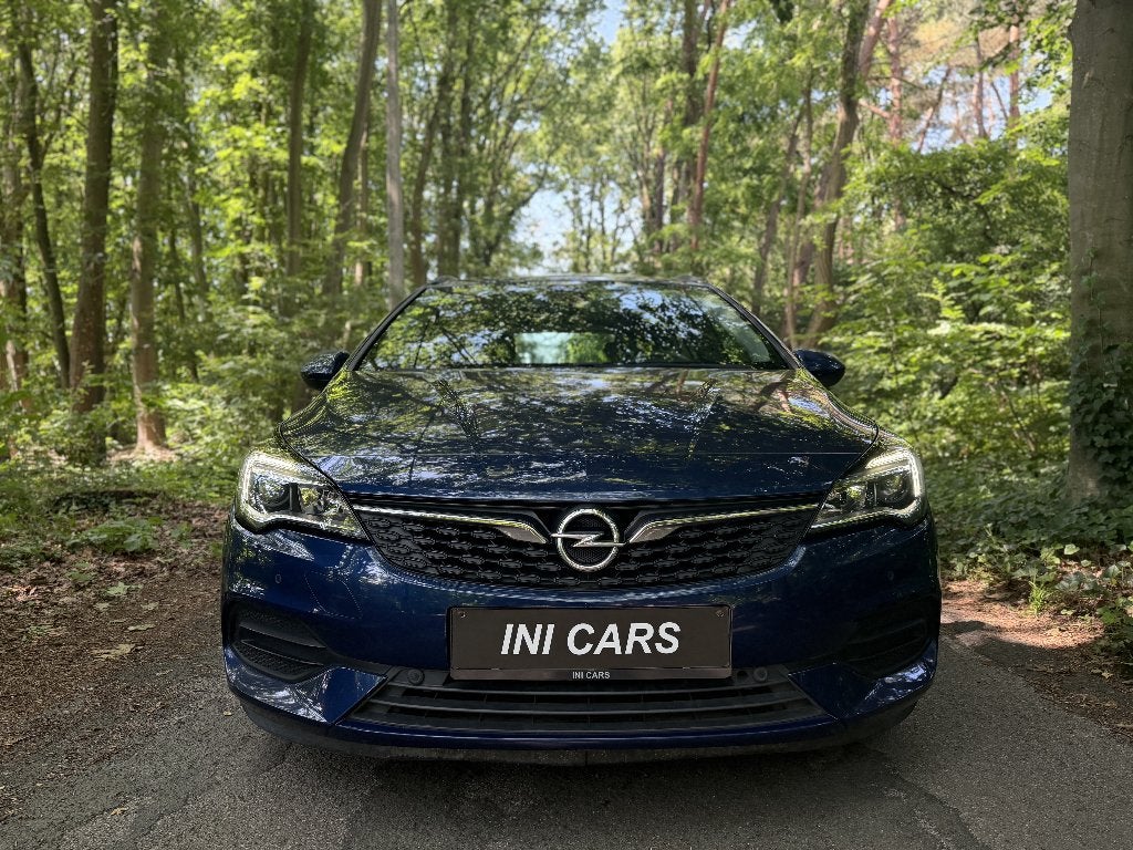 OPEL ASTRA 2020 EURO 6d, Auto's, Voorwielaandrijving, Stof, Blauw, Bedrijf