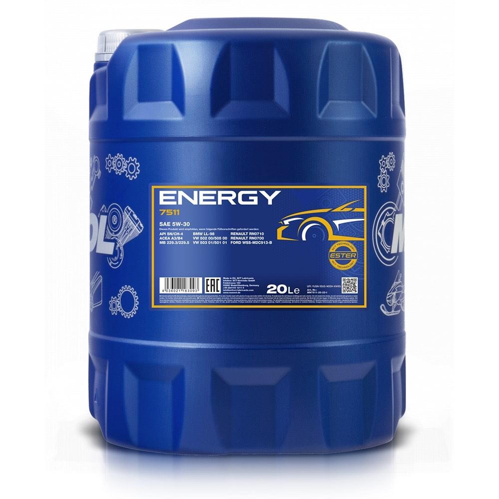 Huile Moteur MN7715-20 Longlife 504/507 5W-30 20L, Enlèvement