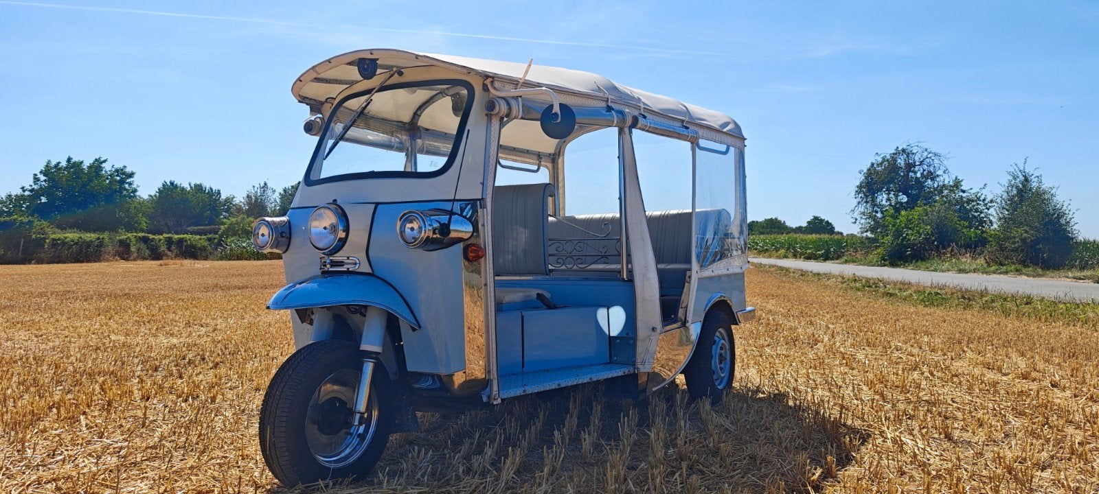 Tuktuk thaïlandais 660cc automatique prêt à souscrire, 3 cylindres, 660 cm³, 12 à 35 kW