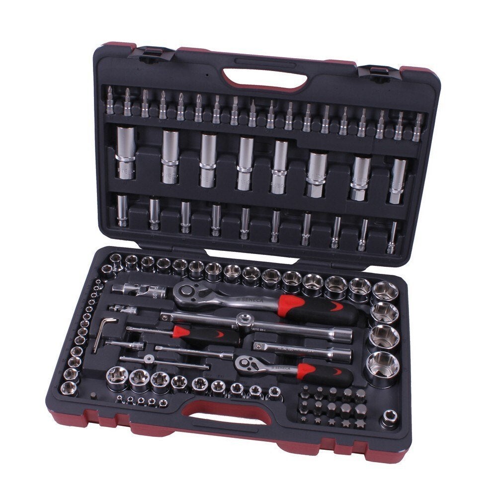Doppendoos 1/4"&1/2" 114 dlg, Verzenden