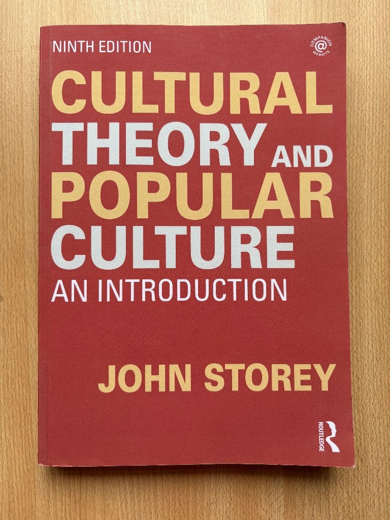 Cultural Theory and Popular Culture: An Introduction, Utilisé, John Storey, Enlèvement, Sciences sociales