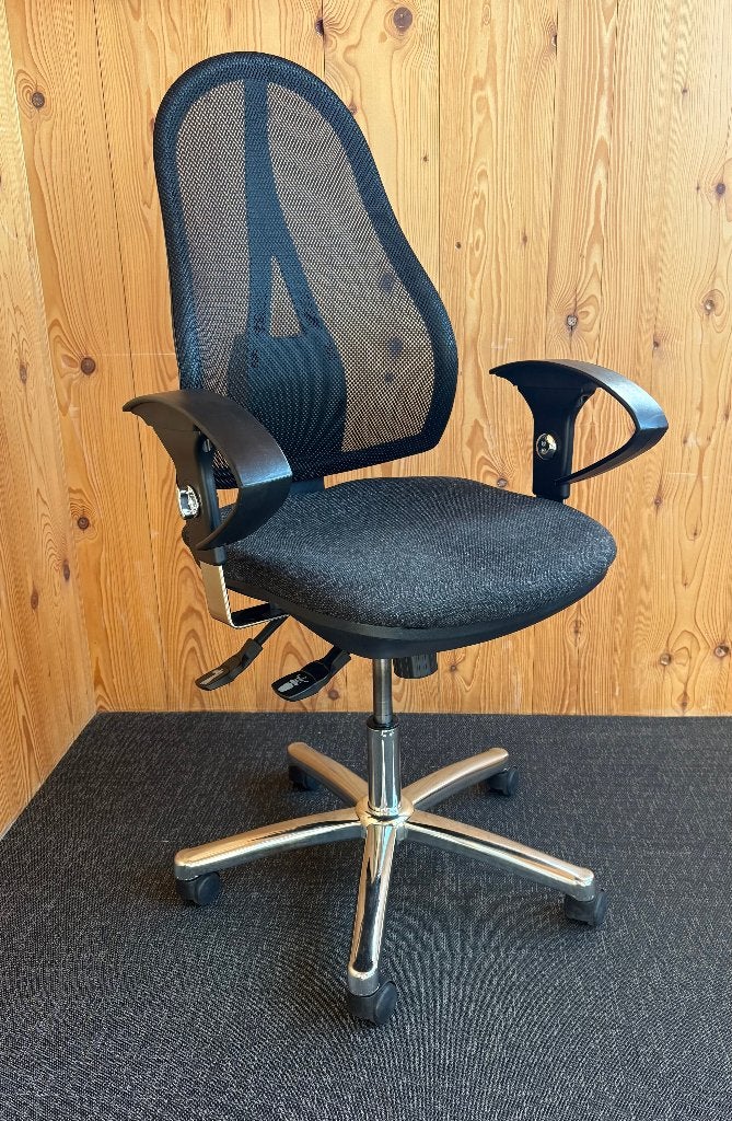 Ergonomische Bureaustoel, Ophalen, Gebruikt, Grijs, Bureaustoel