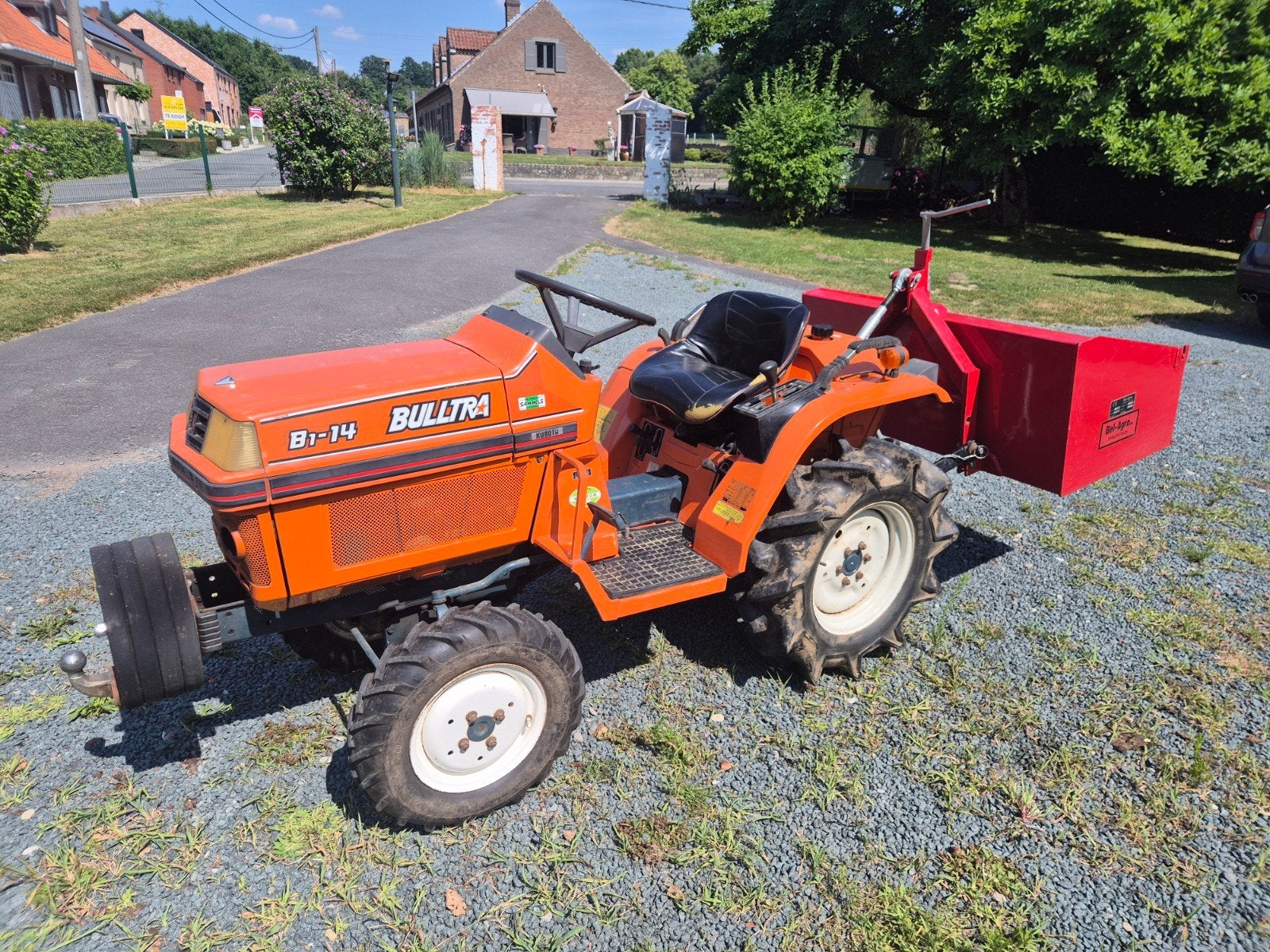 Kubota Bulltra B1-14 minitractor, Zakelijke goederen, Landbouw | Tractoren, Ophalen