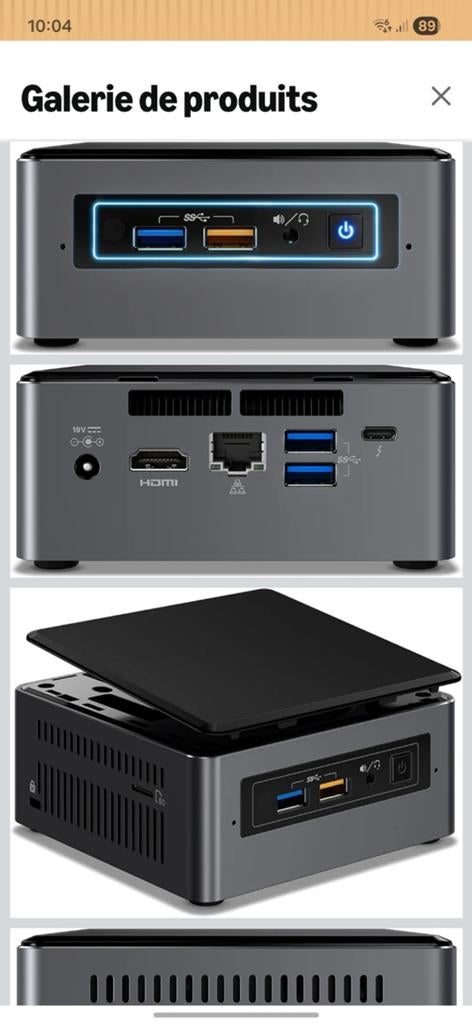 Intel nuc 7 mini-pc, Computers en Software, Ophalen of Verzenden