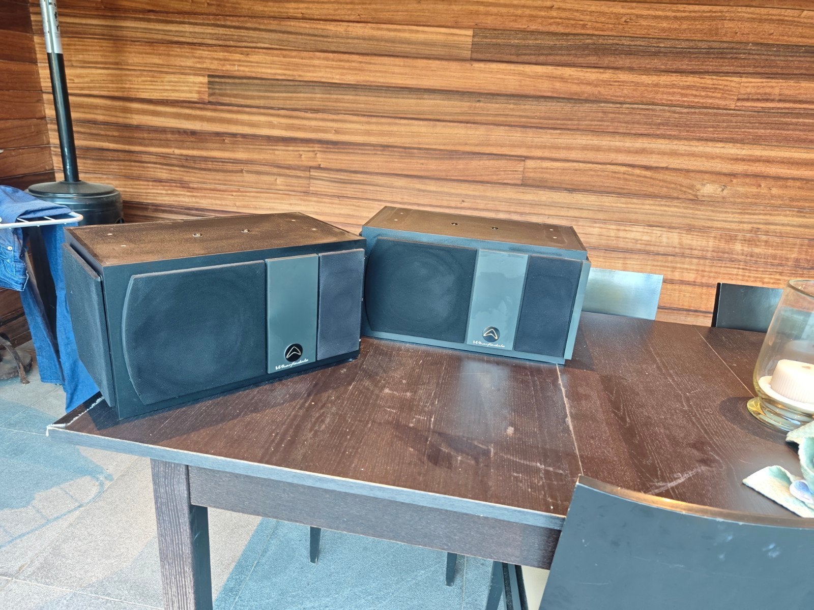 4x Wharfedale 3180 professionele luidsprekers – 175W – 4 Ohm, Ophalen, Gebruikt, 150 watt of meer, Wharfedale