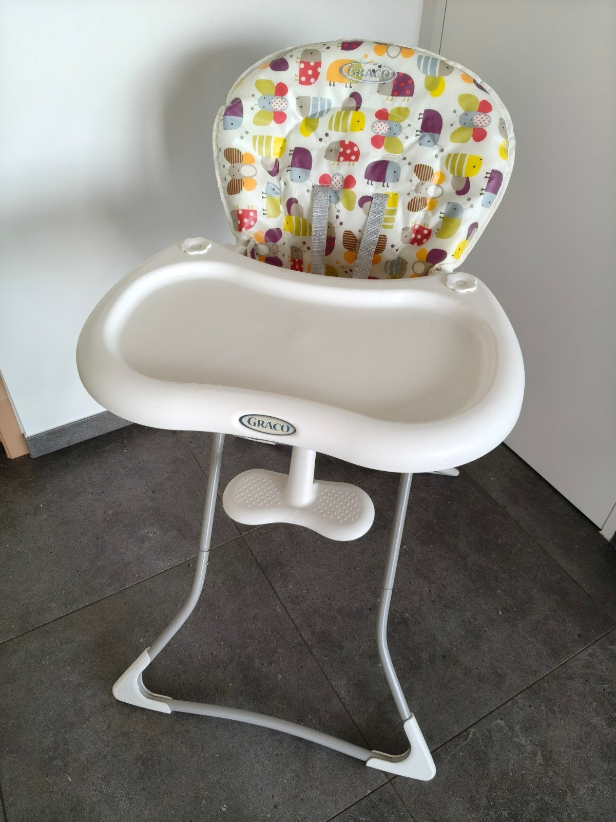 Opklapbare kinderstoel,merk graco,als nieuw, Ophalen
