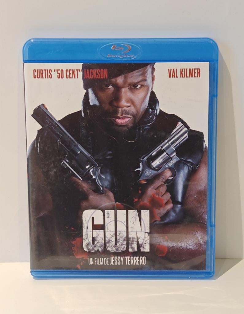 Gun Blu‑ray Curtis 50 Cent Jackson Val Kilmer actie misdaad, Ophalen of Verzenden, Zo goed als nieuw, Actie
